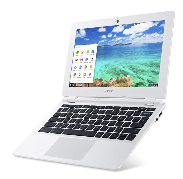 Profilo destro dell'Acer Chromebook CB3-111