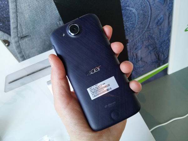 Cover posteriore dell'ACER Liquid Jade S Galaxy black