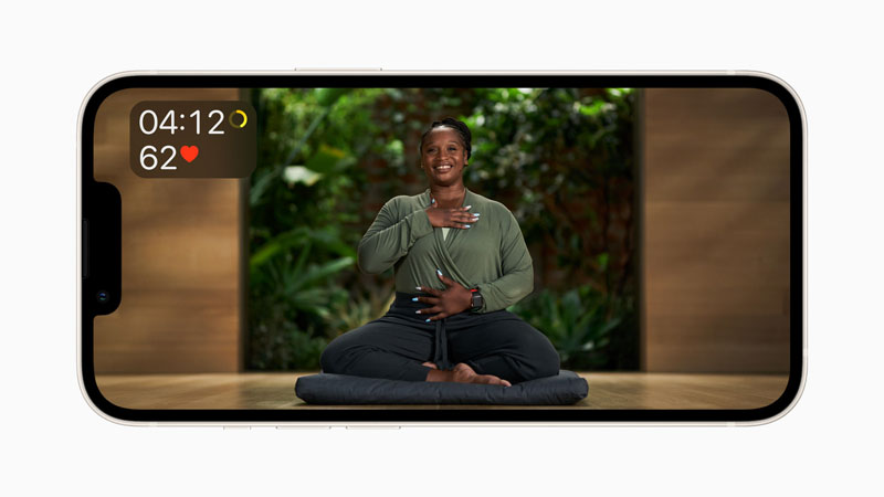 Apple Fitness+ Meditazione guidata