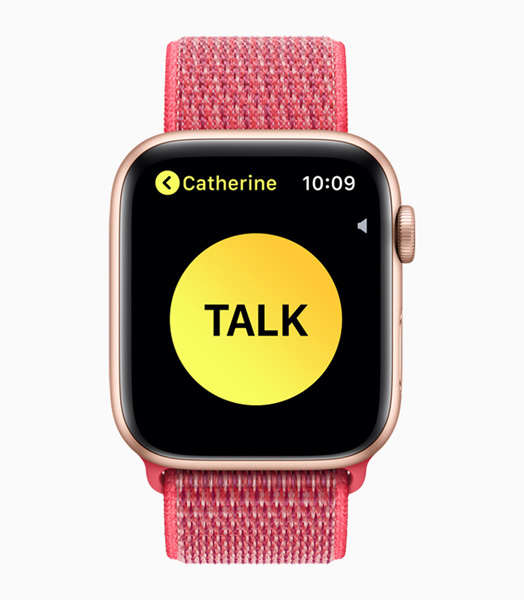 Apple Watch Series 4 Walkie Talkie