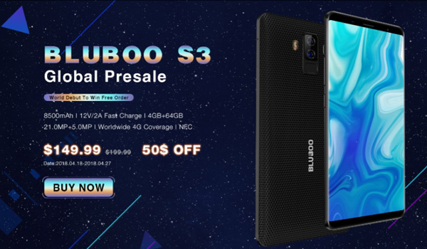 BLUBOO S3 