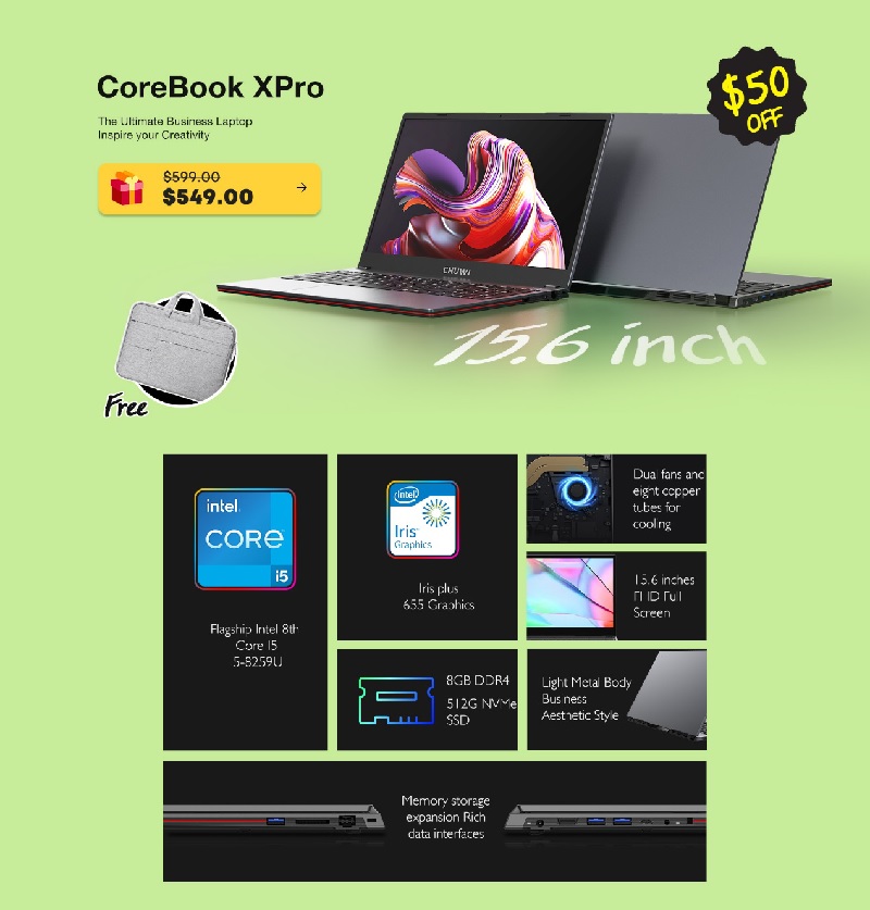 Chuwi CoreBook X Pro