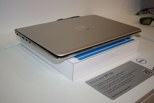 Dell XPS 15Z chiuso