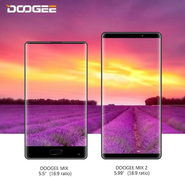 Doogee MIX 2 vs Doogee MIX