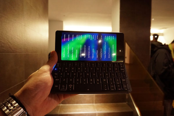 Gemini PDA con Sailfish OS