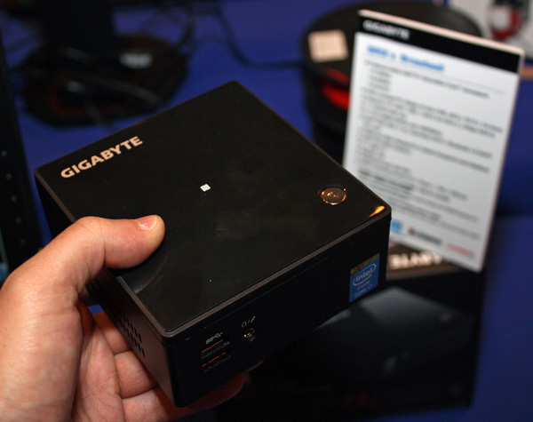 Gigabyte Brix S con Broadwell ha anche connettività NFC