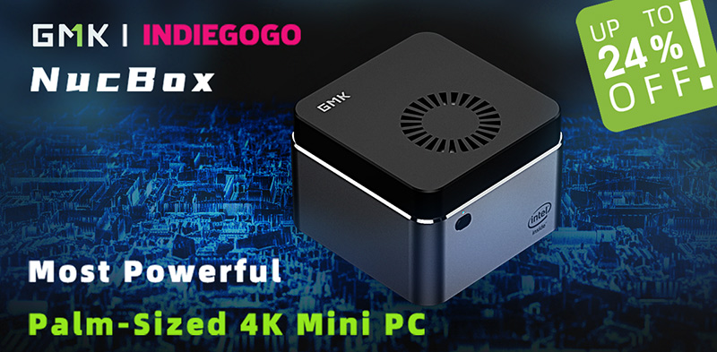 GMK NucBox è il mini-PC più picoclo e potente al mondo