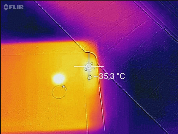 Temperatura sulla scocca