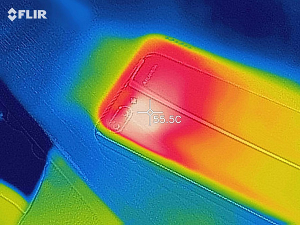 Temperature dul lato posteriore