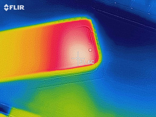 Temperature sul lato anteriore