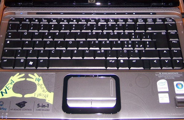 HP Pavilion dv2500 tastiera