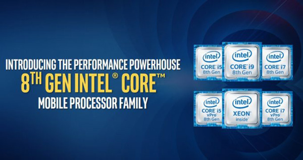 Intel Coffee Lake-H per notebook 