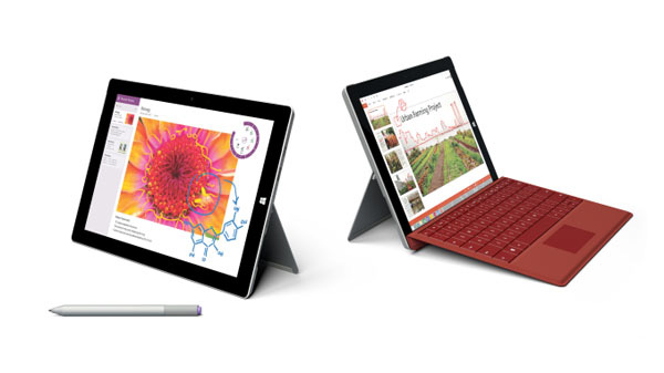 Surface 3 passa alla piattaforma Intel Atom x7