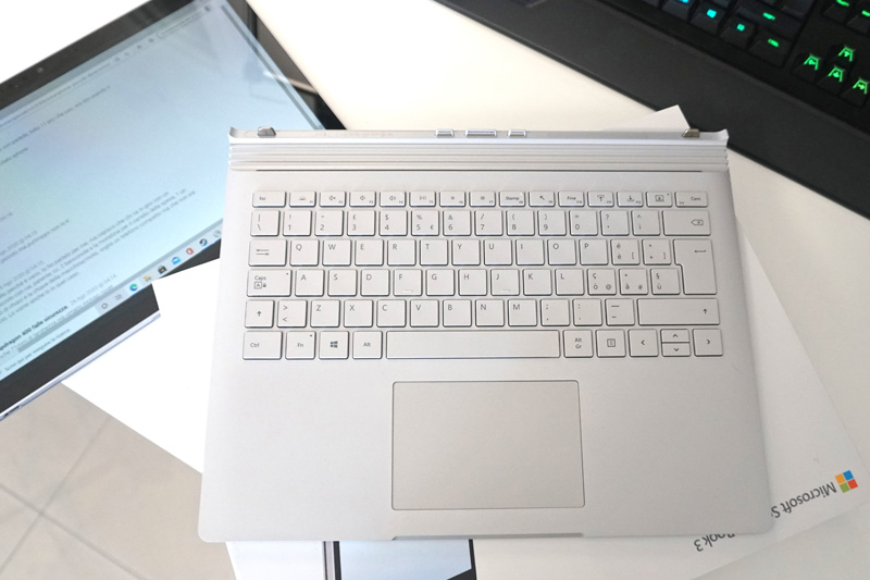 Microsoft Surface Book 3 tastiera