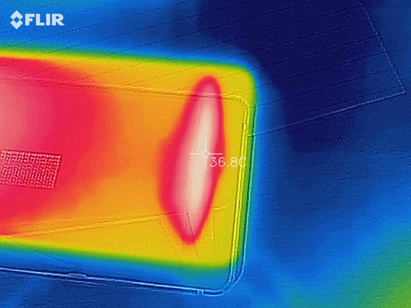 Temperature sul lato frontale