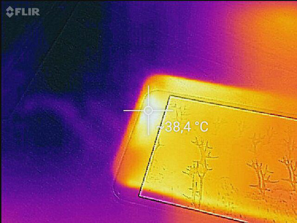 Anche frontalemnte le temperature sono sotto controllo