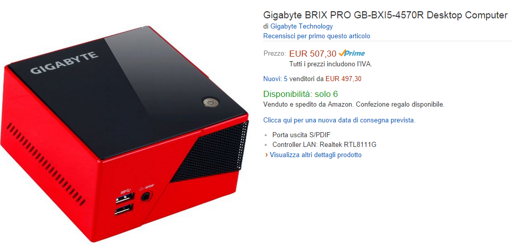 Gigabyte Brix Pro