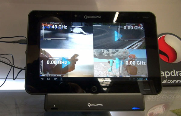 Reference design di tablet equipaggiato con il processore quad-core Qualcomm Snapdragon S4 Pro