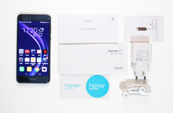 Honor 8: il contenuto della confezione