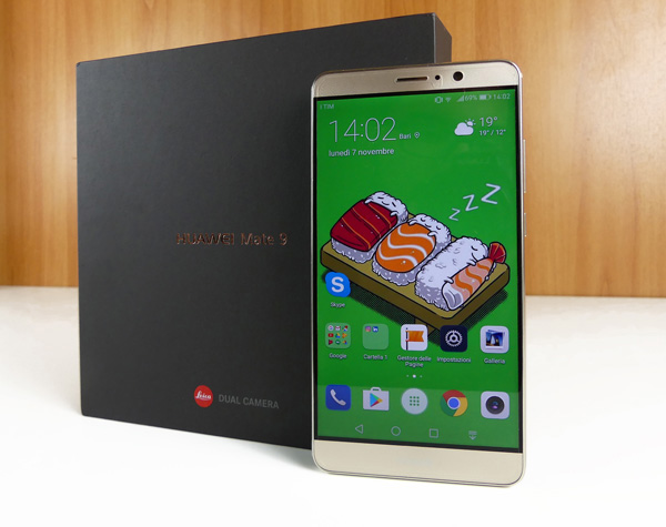 Huawei Mate 9 Champagne Gold modello MHA-L29