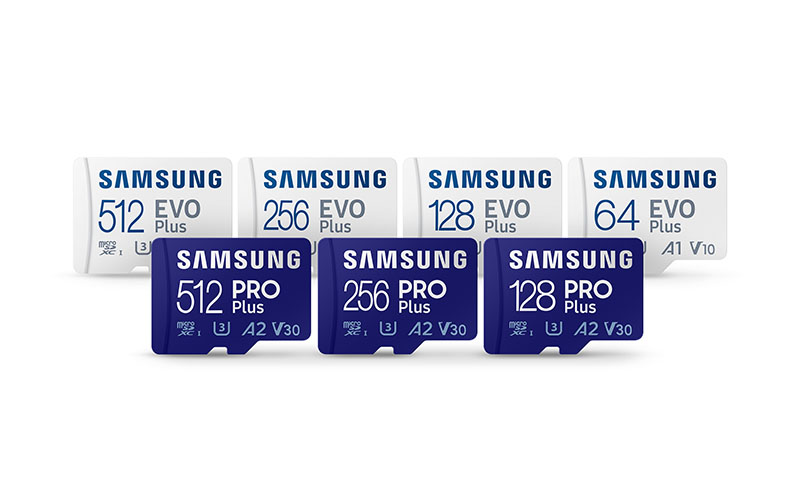 Samsung PRO Plus e Samsung EVO Plus