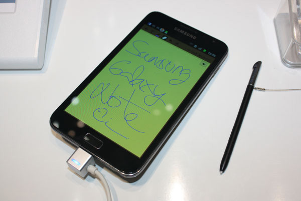Samsung Galaxy Note con S-Pen