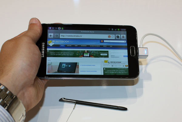 Samsung Galaxy Note con S-Pen