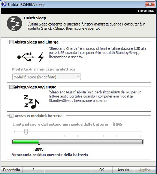 Toshiba Sleep Manager