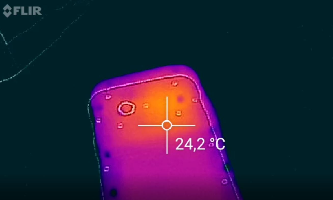 Ulefone Armor: ripresa con la termocamera