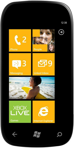 Windows Phone 7.5 Mango contatti