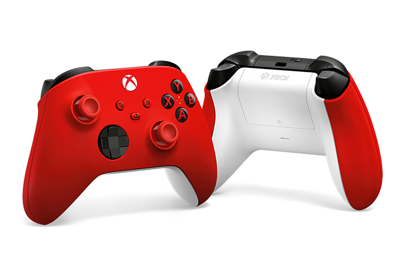 Controller Xbox rosso Pulse Red