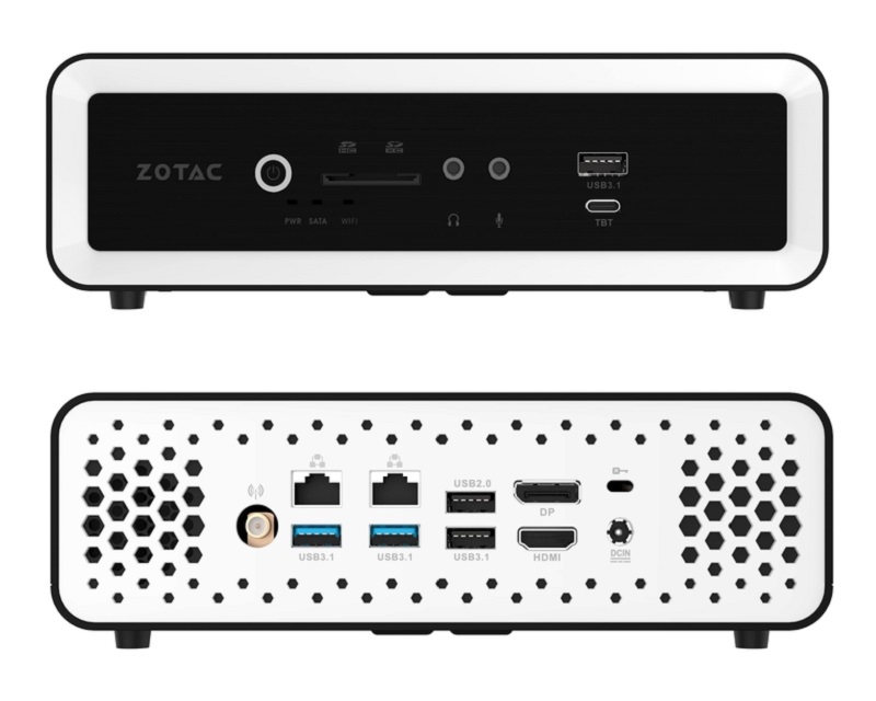 Zotac ZBOX CI625, CI645 e CI665 nano